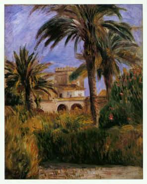 Pierre Renoir The Test Garden in Algiers France oil painting art